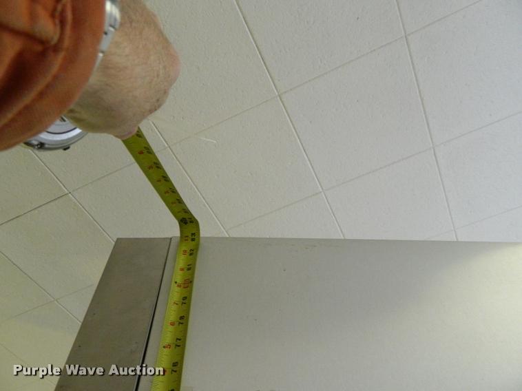 image for item DA9664 True stainless steel refrigerator