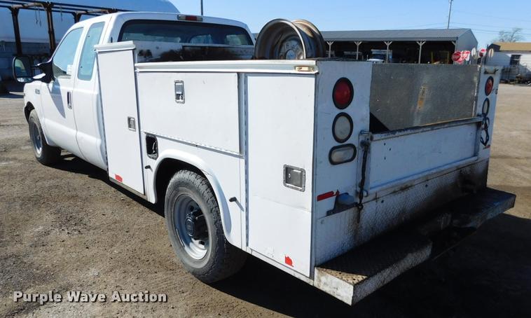 image for item DB1816 2003 Ford F250 XL SuperCab utility truck