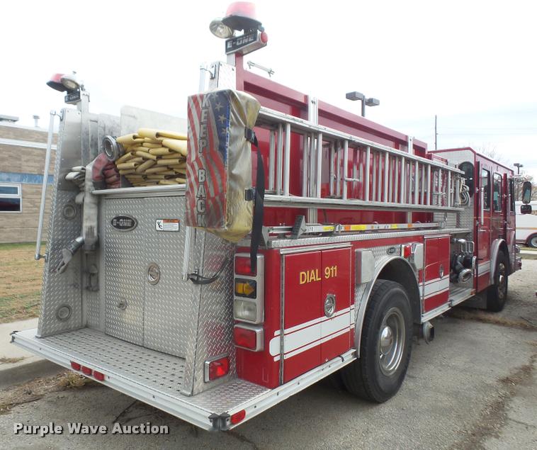 image for item DB2764 1998 Emergency One pumper fire truck