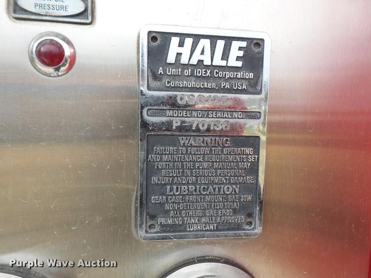 image for item DB2764 1998 Emergency One pumper fire truck