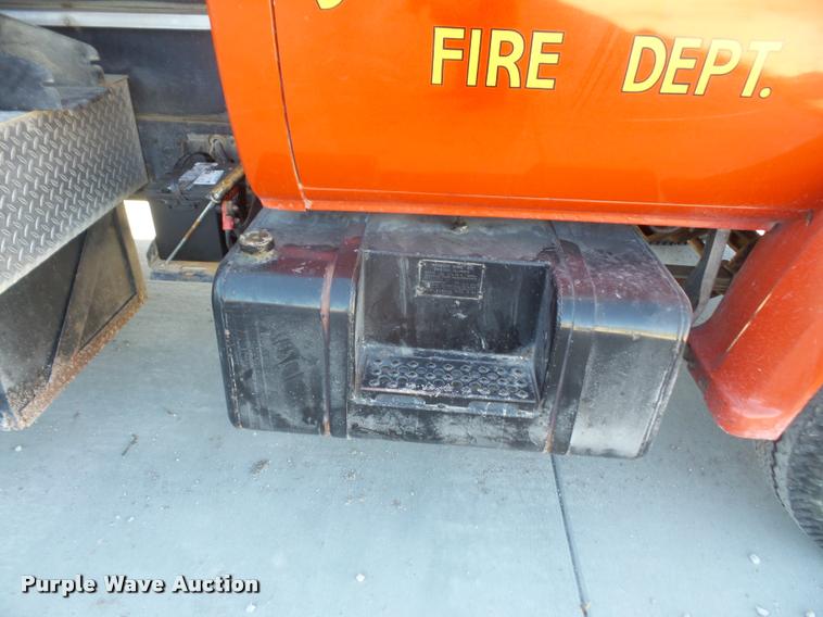 image for item DB2839 1984 Chevrolet C70 tanker fire truck