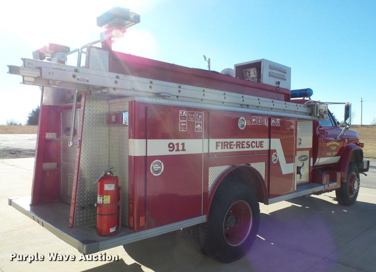 image for item DB2840 1982 GMC 7000 pumper fire truck