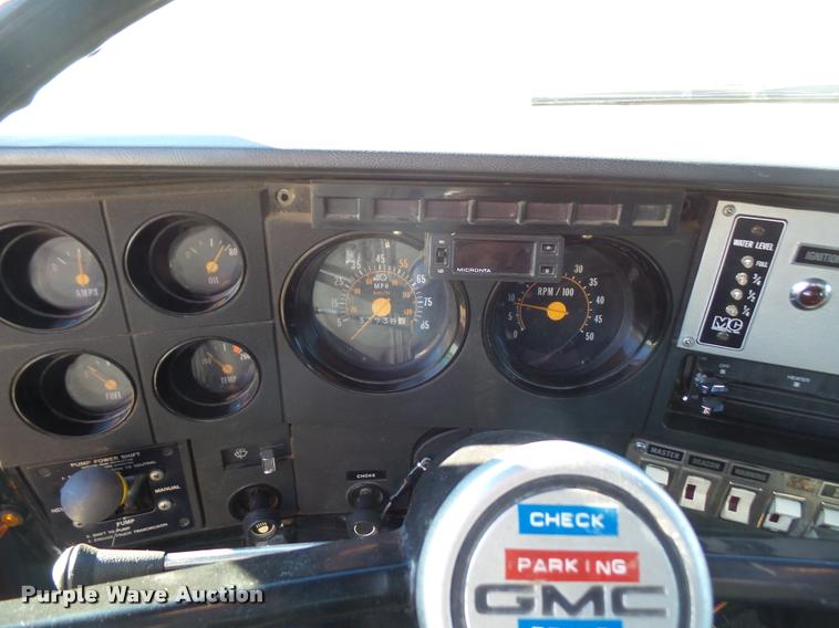 image for item DB2840 1982 GMC 7000 pumper fire truck