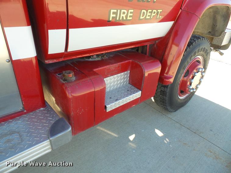 image for item DB2840 1982 GMC 7000 pumper fire truck