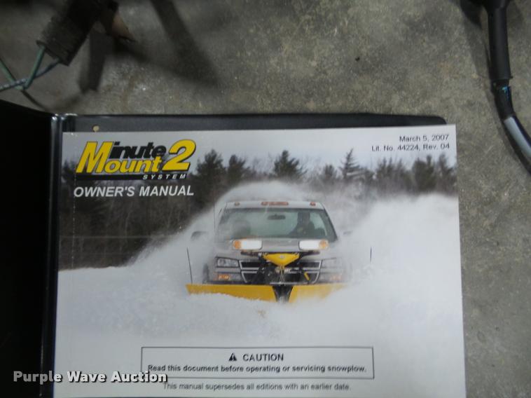 image for item DB2844 Fisher Extreme V snow plow