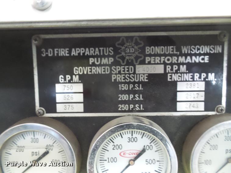 image for item DB2855 1981 Ford F700 fire truck