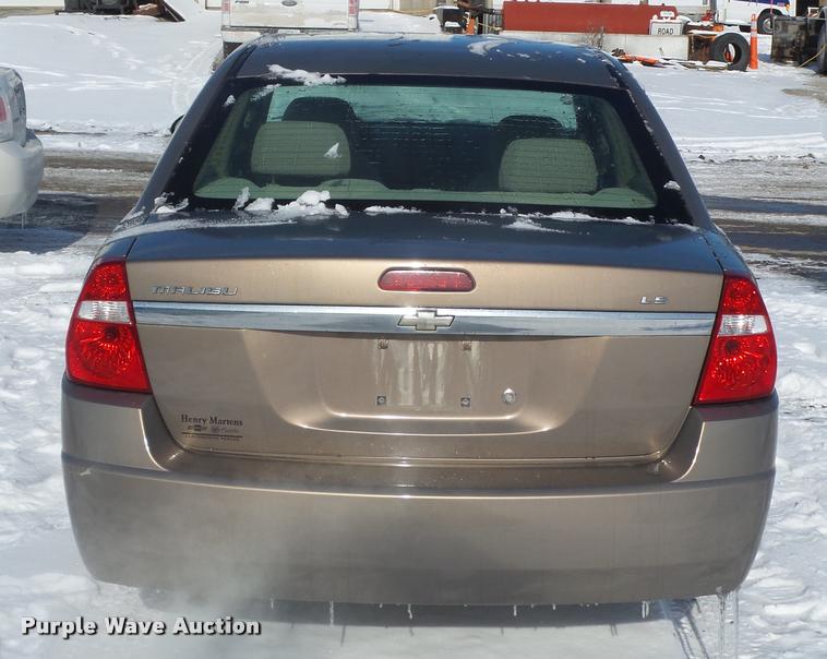 image for item DB2860 2007 Chevrolet Malibu