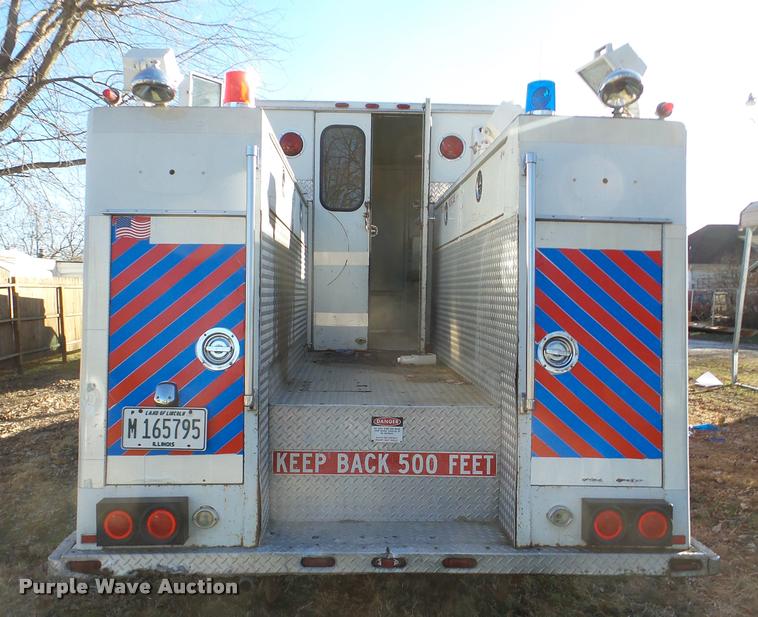 image for item DB5414 1976 Ford 8000 fire truck