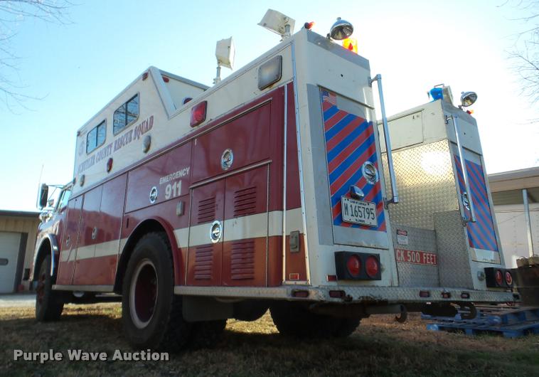 image for item DB5414 1976 Ford 8000 fire truck