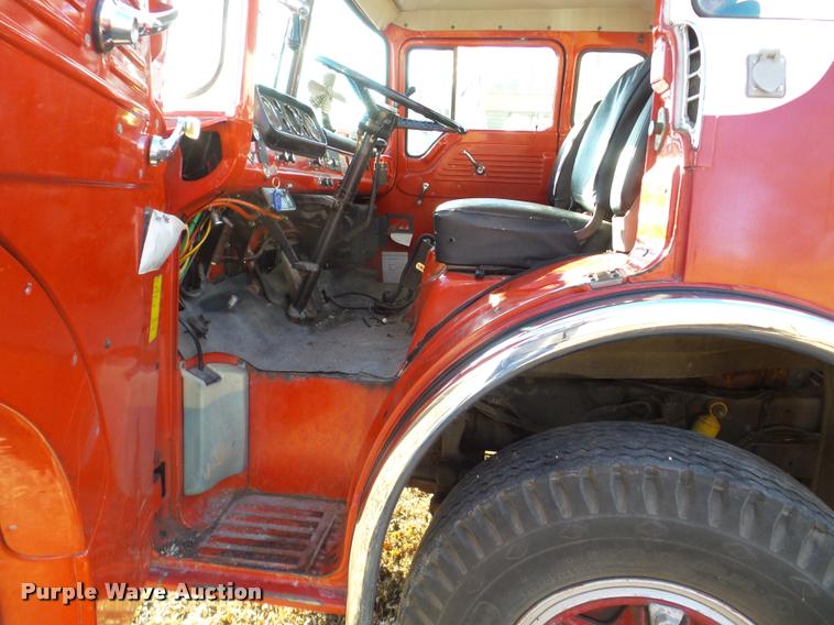image for item DB5414 1976 Ford 8000 fire truck
