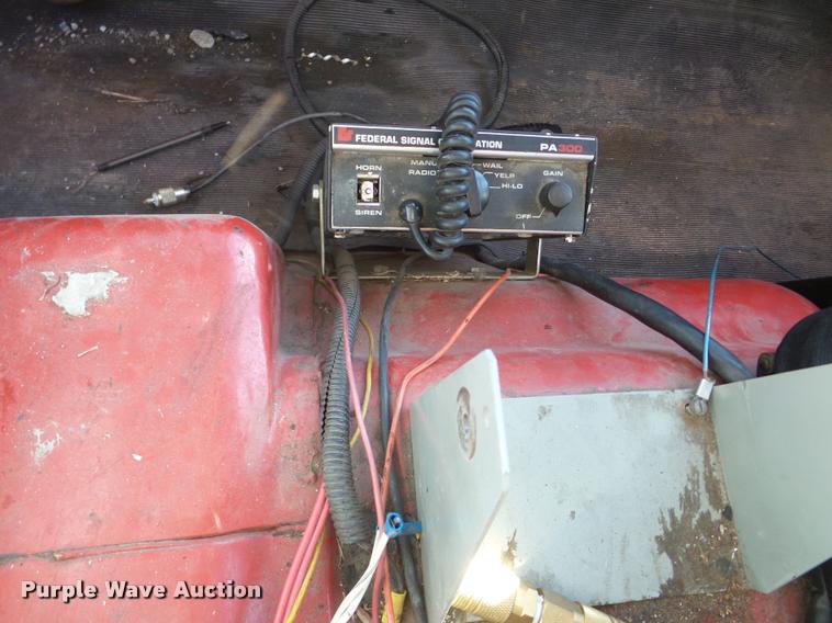 image for item DB5414 1976 Ford 8000 fire truck