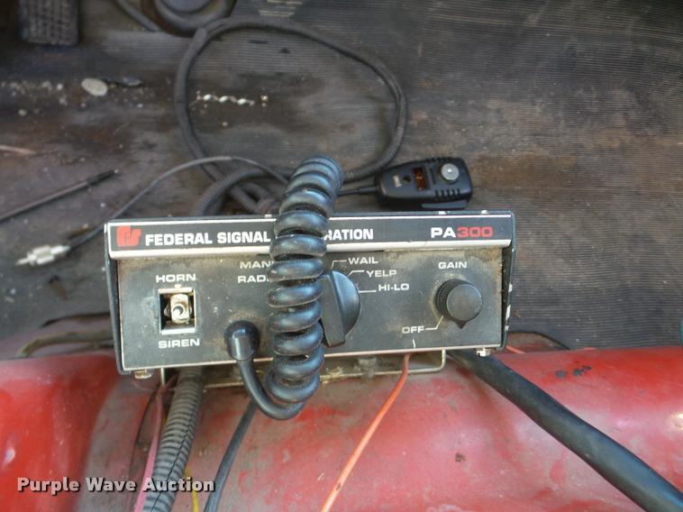 image for item DB5414 1976 Ford 8000 fire truck