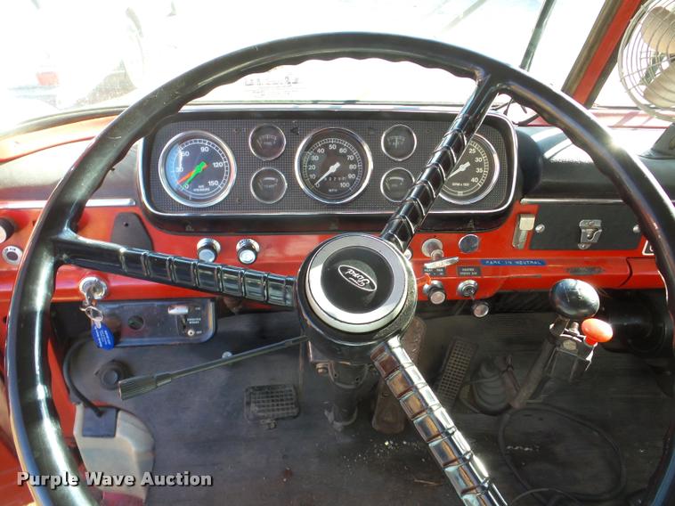 image for item DB5414 1976 Ford 8000 fire truck