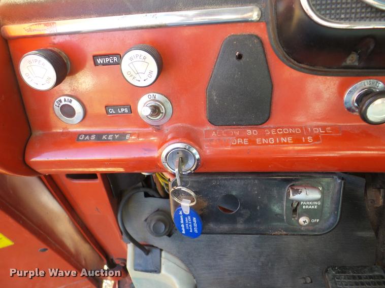 image for item DB5414 1976 Ford 8000 fire truck