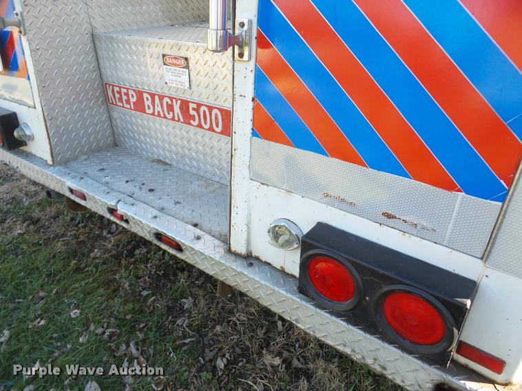 image for item DB5414 1976 Ford 8000 fire truck