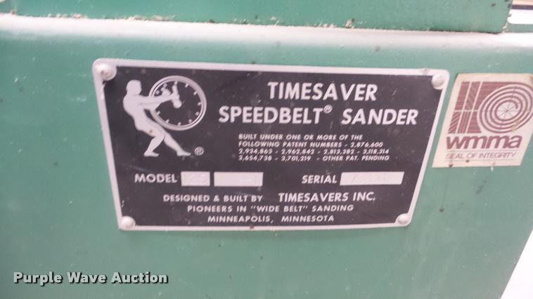 image for item DF9168 Timesaver Speedbelt sander