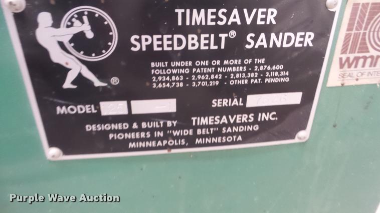 image for item DF9168 Timesaver Speedbelt sander