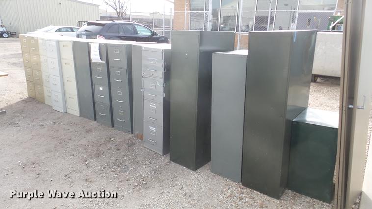 image for item DF9236 (14) filing cabinets