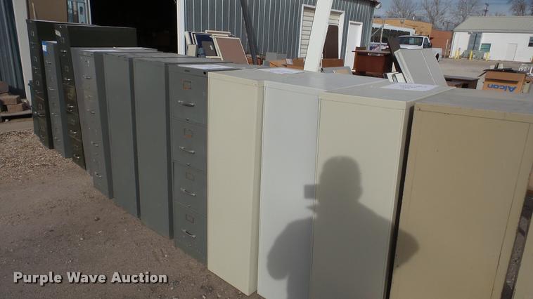 image for item DF9236 (14) filing cabinets