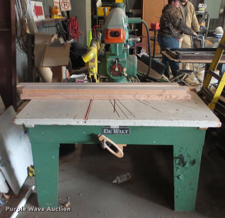 image for item DF9244 DeWalt 6E56 radial arm saw