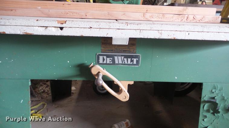 image for item DF9244 DeWalt 6E56 radial arm saw