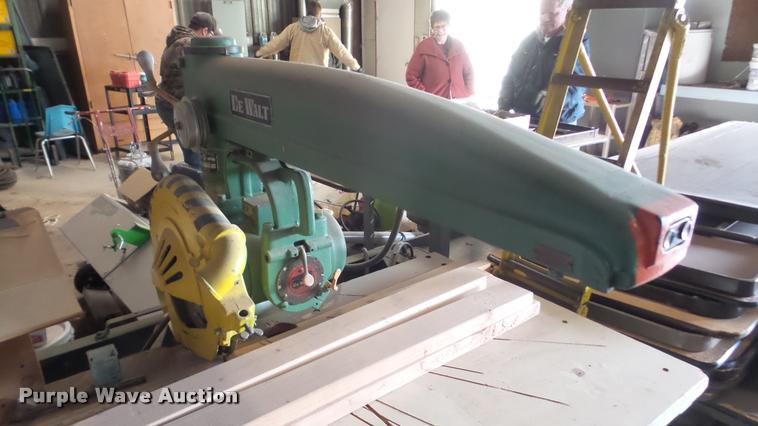 image for item DF9244 DeWalt 6E56 radial arm saw