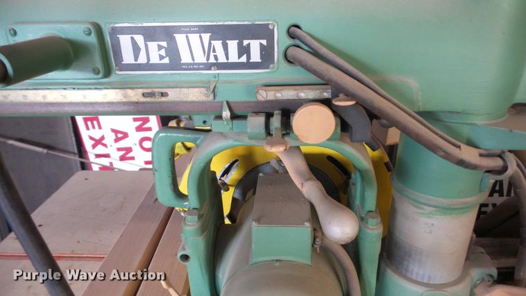 image for item DF9244 DeWalt 6E56 radial arm saw