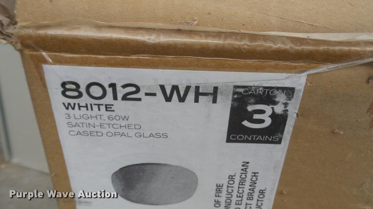 image for item DF9248 (3) Kichler Oplal glass lights