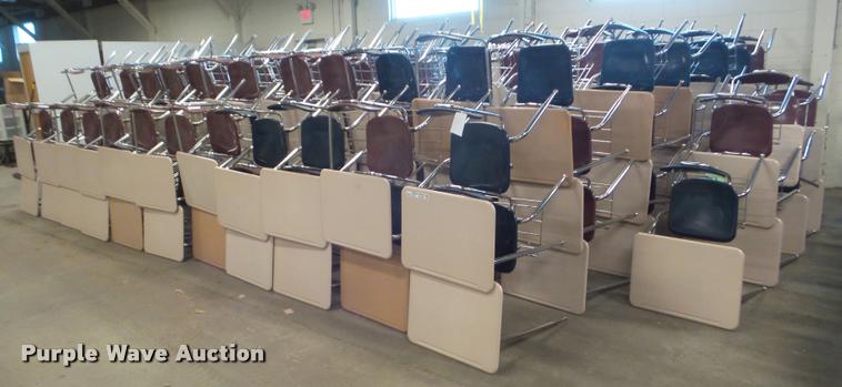 image for item DG9380 Approximately 225 school desk/chair combinations