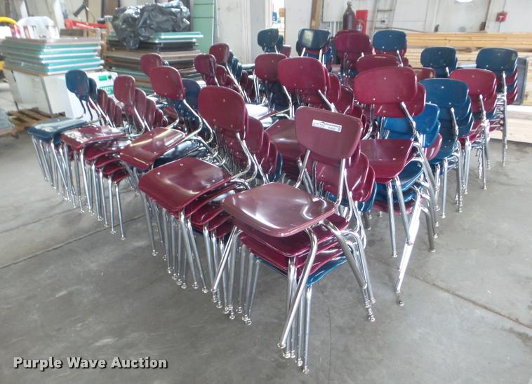image for item DG9387 Approximately 130 school chairs