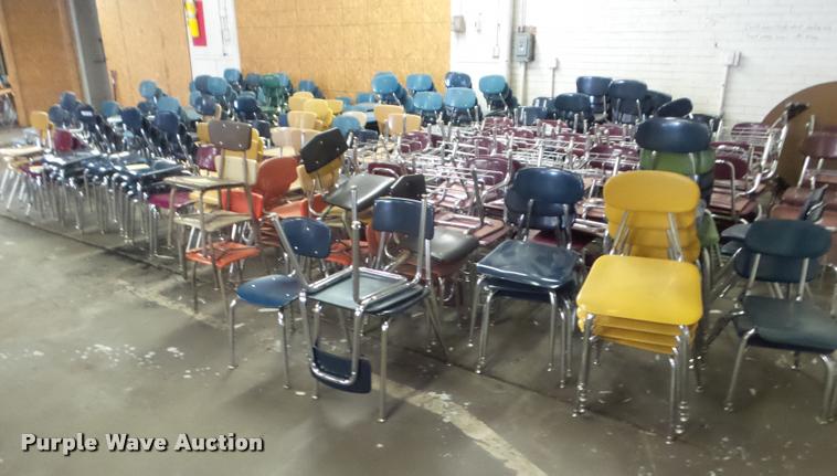 image for item DG9399 Approximately 275 school chairs