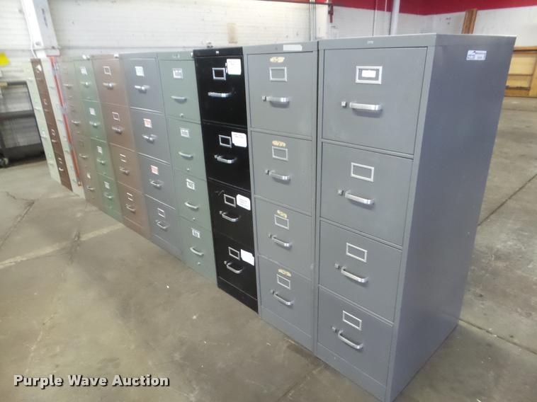 image for item DG9400 (11) four drawer filing cabinets