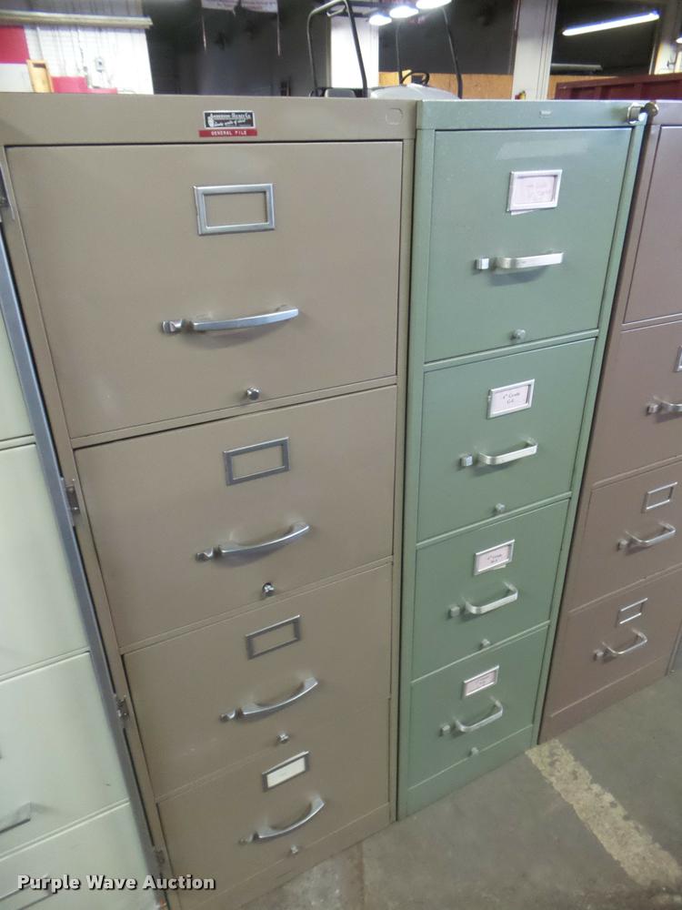 image for item DG9400 (11) four drawer filing cabinets