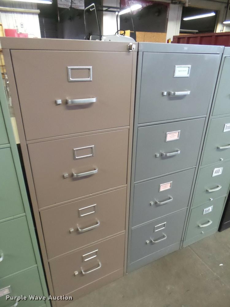 image for item DG9400 (11) four drawer filing cabinets