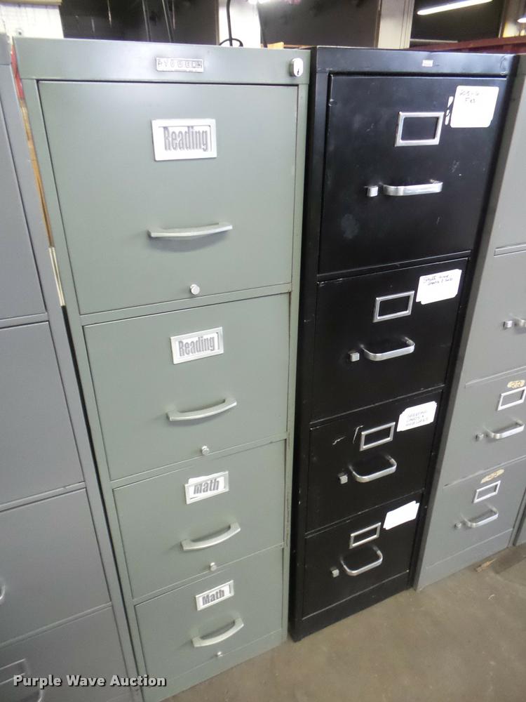 image for item DG9400 (11) four drawer filing cabinets