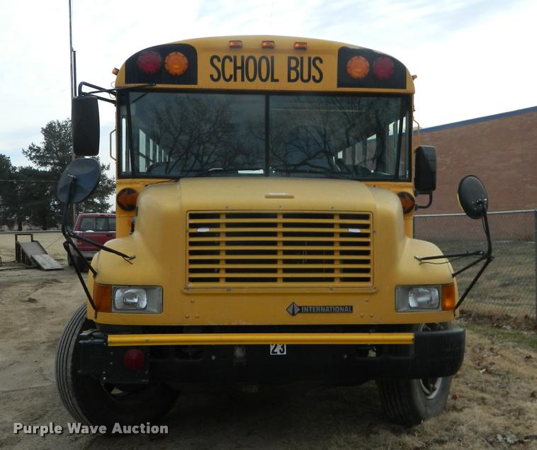 image for item J8801 1998 International 3800 Am Tran school bus
