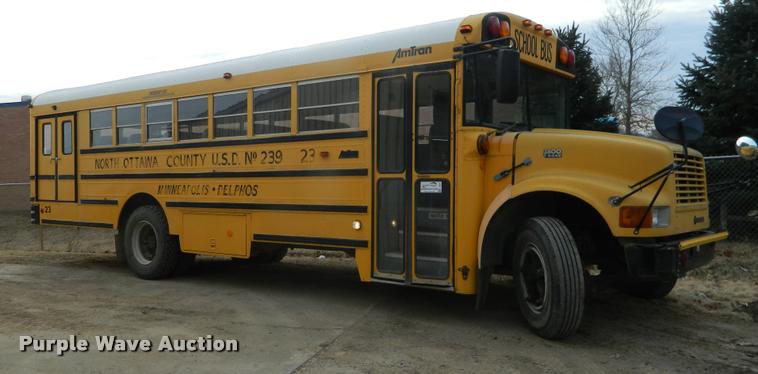 image for item J8801 1998 International 3800 Am Tran school bus