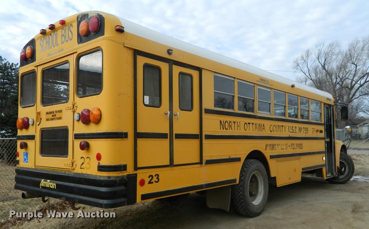 image for item J8801 1998 International 3800 Am Tran school bus