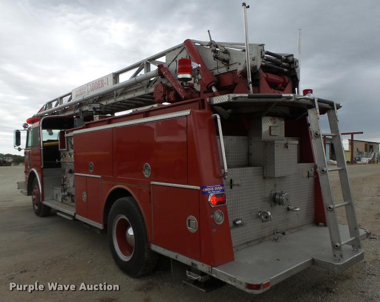 image for item K5651 1981 American Lafrance 75W/C fire truck