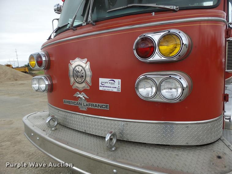 image for item K5651 1981 American Lafrance 75W/C fire truck