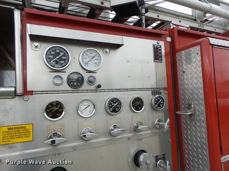 image for item K5651 1981 American Lafrance 75W/C fire truck