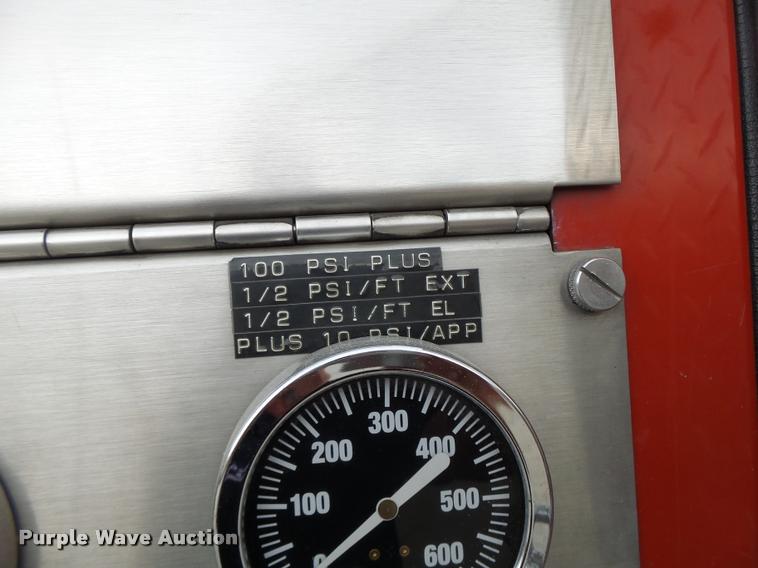 image for item K5651 1981 American Lafrance 75W/C fire truck