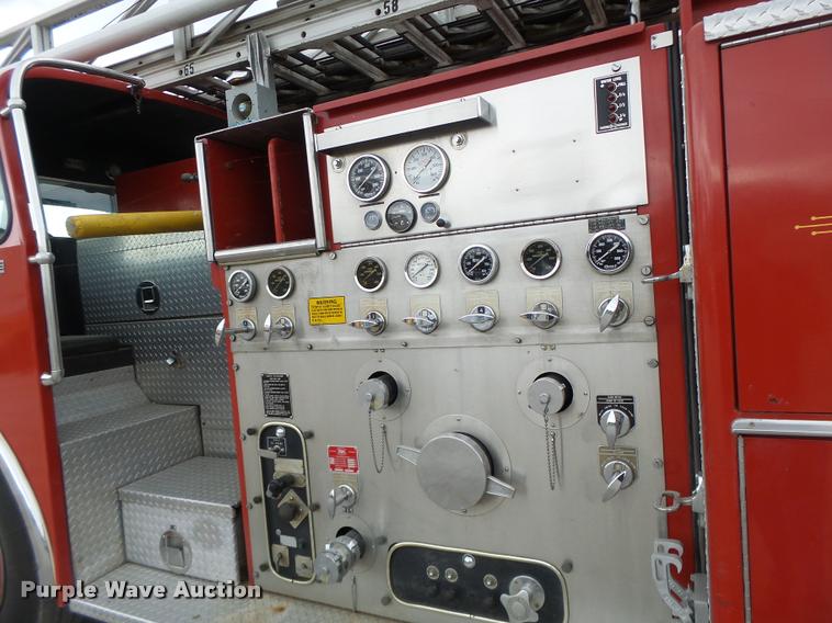 image for item K5651 1981 American Lafrance 75W/C fire truck