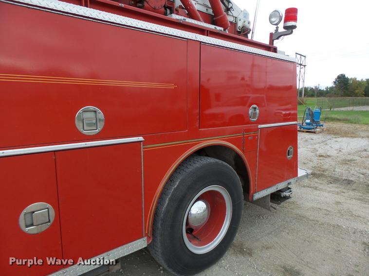 image for item K5651 1981 American Lafrance 75W/C fire truck