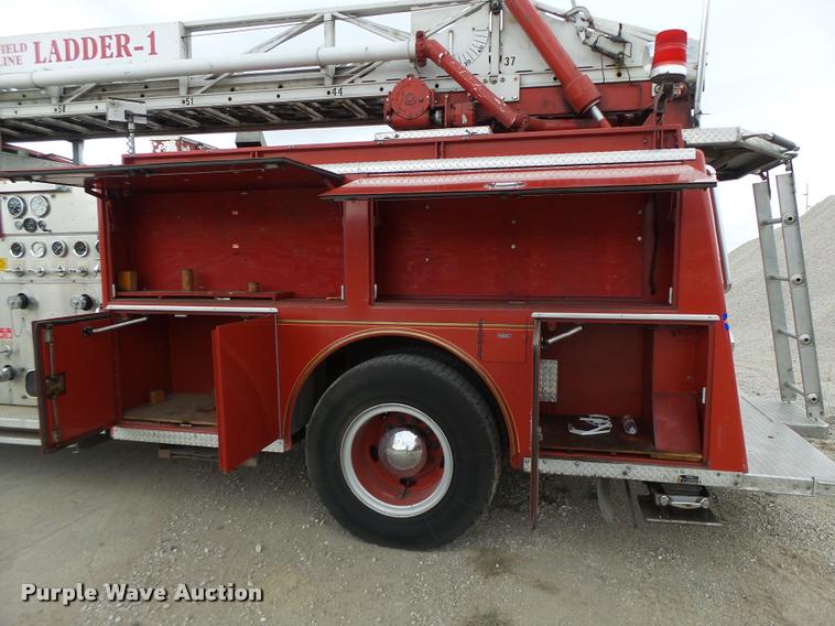 image for item K5651 1981 American Lafrance 75W/C fire truck