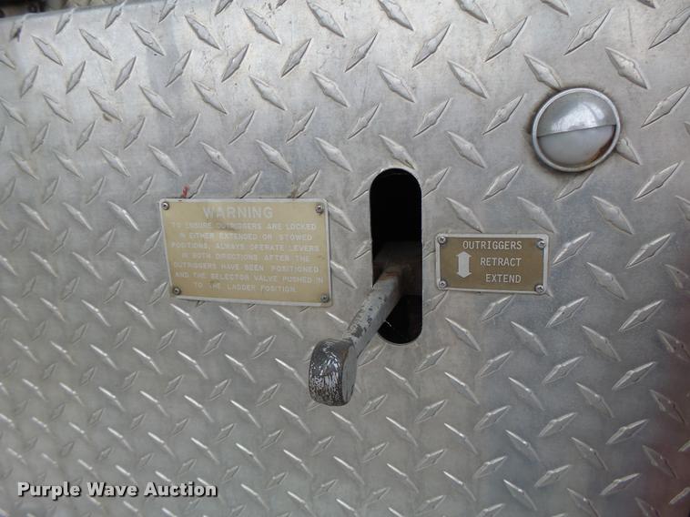 image for item K5651 1981 American Lafrance 75W/C fire truck