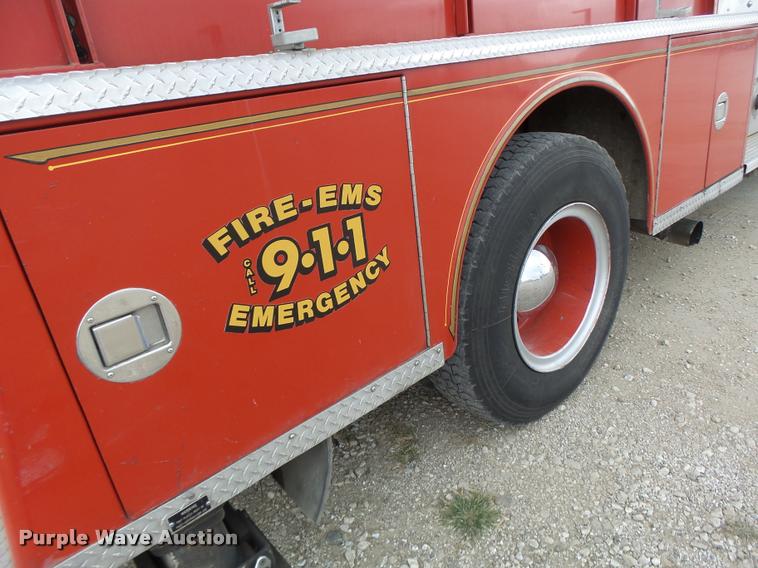 image for item K5651 1981 American Lafrance 75W/C fire truck
