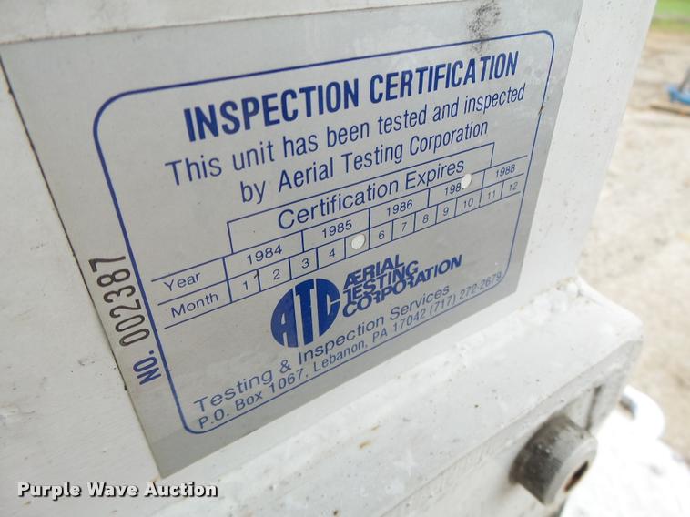 image for item K5651 1981 American Lafrance 75W/C fire truck