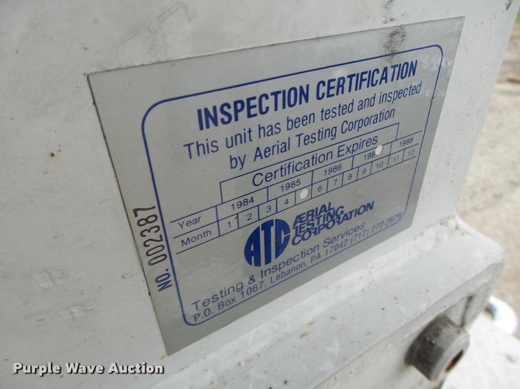 image for item K5651 1981 American Lafrance 75W/C fire truck