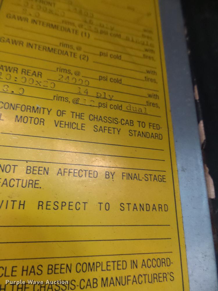 image for item K5651 1981 American Lafrance 75W/C fire truck